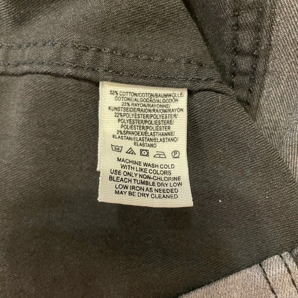 Free People black & gray denim skirt size 8 - Picture 4 of 4